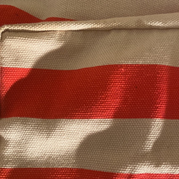 Macy shopping tote orange and tan NWT - Picture 7 of 7